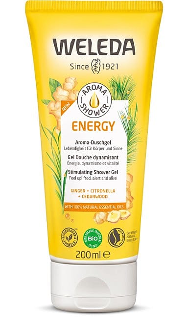 Aroma dušigeel Energy ingver