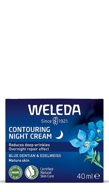 Blue gentian & Edelweiss- pinguldav öökreem