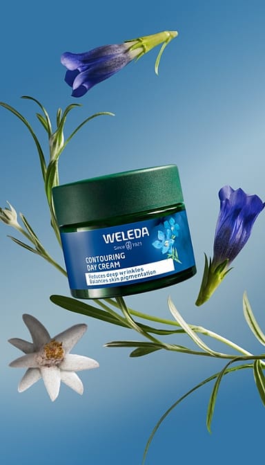 Blue gentian & Edelweiss- pinguldav päevakreem