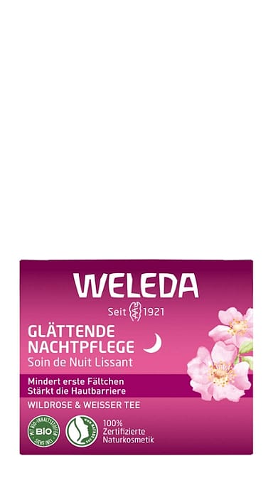 Roosi ja Valge teega silendav öökreem