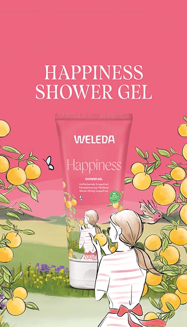 Aroma dušigeel Happiness greip
